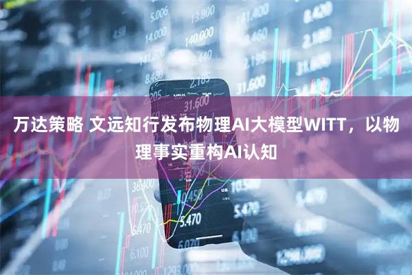 万达策略 文远知行发布物理AI大模型WITT，以物理事实重构AI认知
